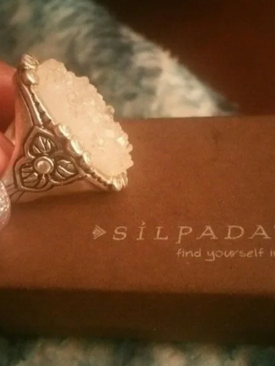 Silpada Beauty In The Rough Ring - Picture 5 of 6